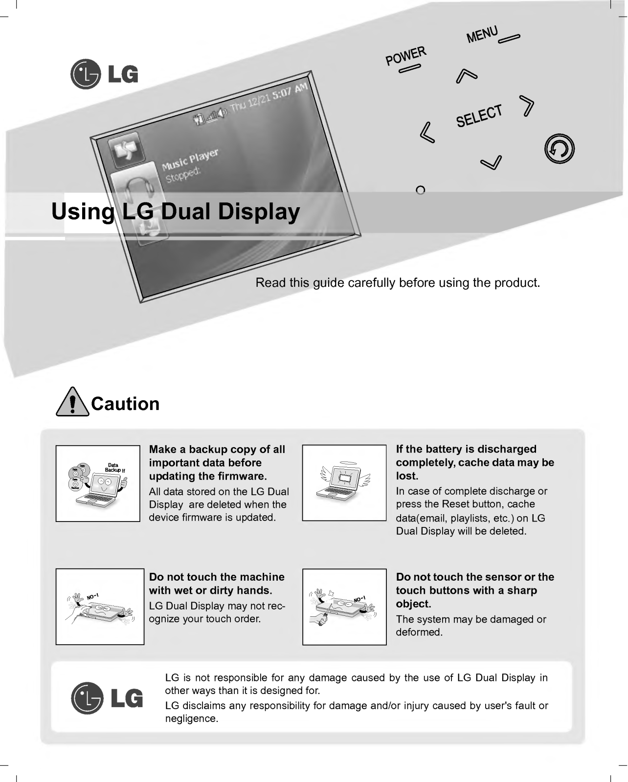 LG R200-QP37A2, R200-EP37A2, R200-EBEEZ, R200-DPF1A9, R200-DB11Z User Manual