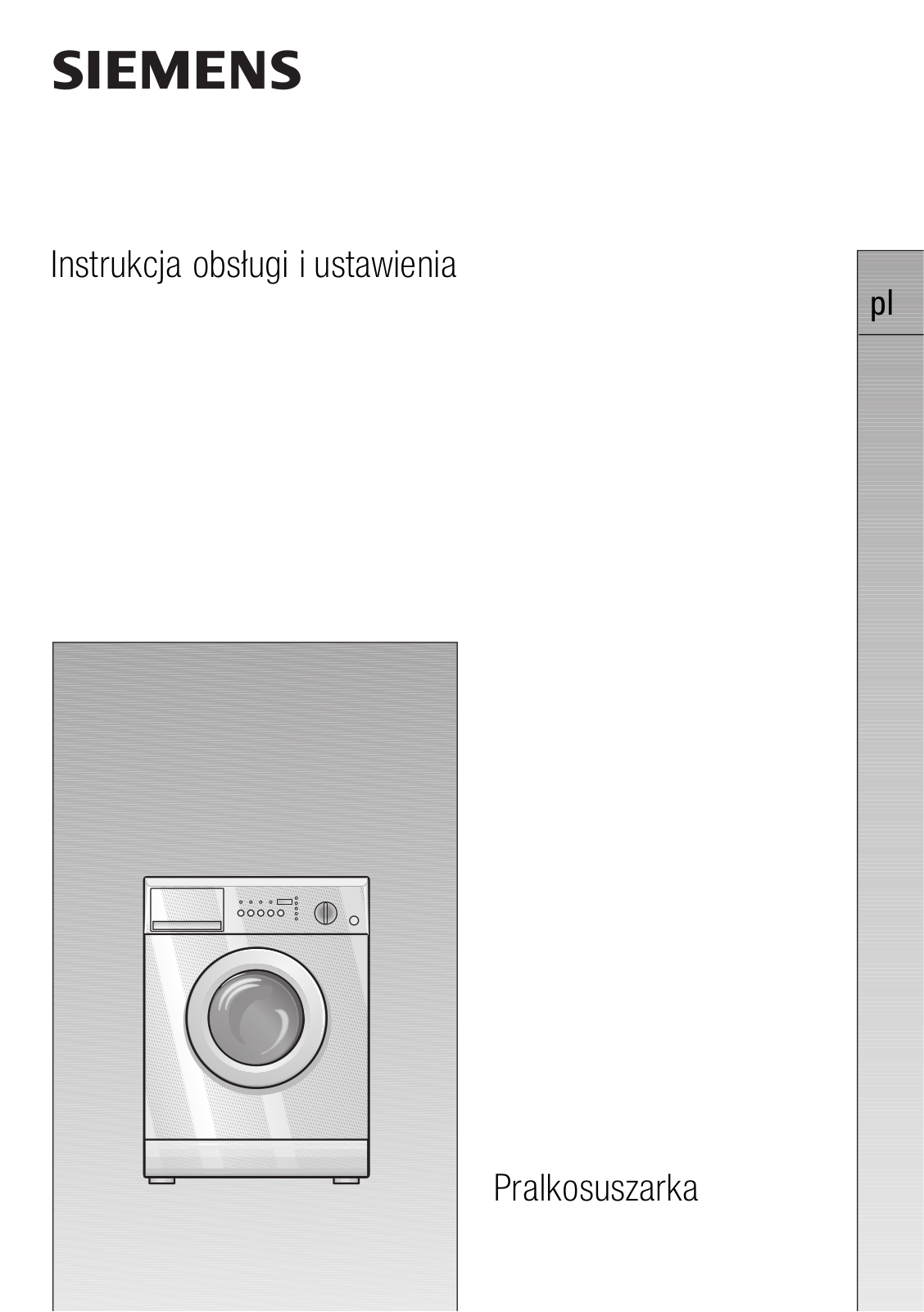 Siemens WDI1441 User Manual