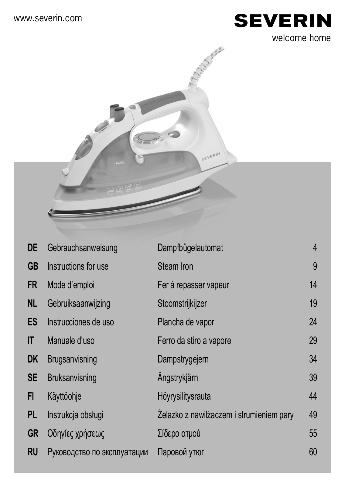 Severin BA 3251 User Manual