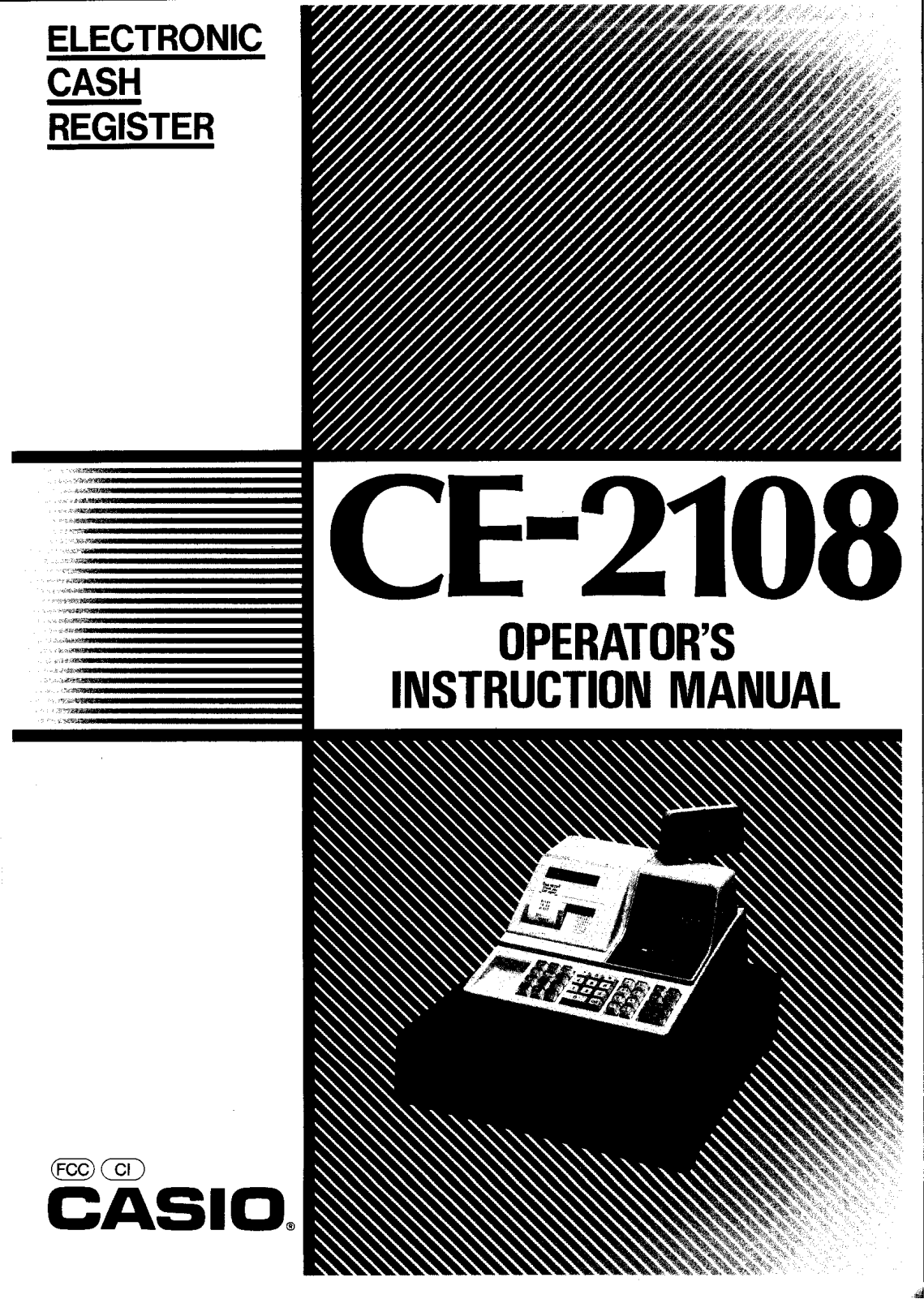 Casio CE-2108 Owner's Manual
