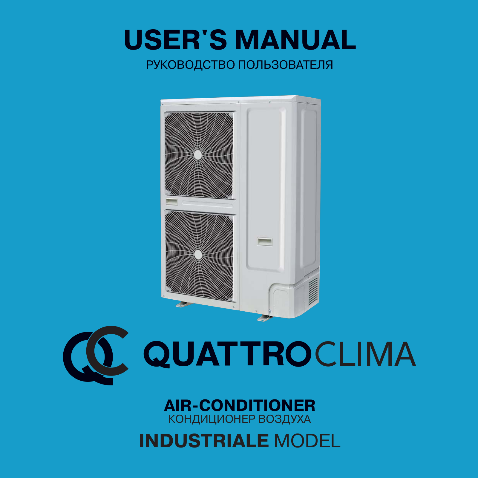 QUATTROCLIMA QV-I60FA, QV-I24FA, QV-I36CA, QV-I48CA, QV-I60CA User Manual