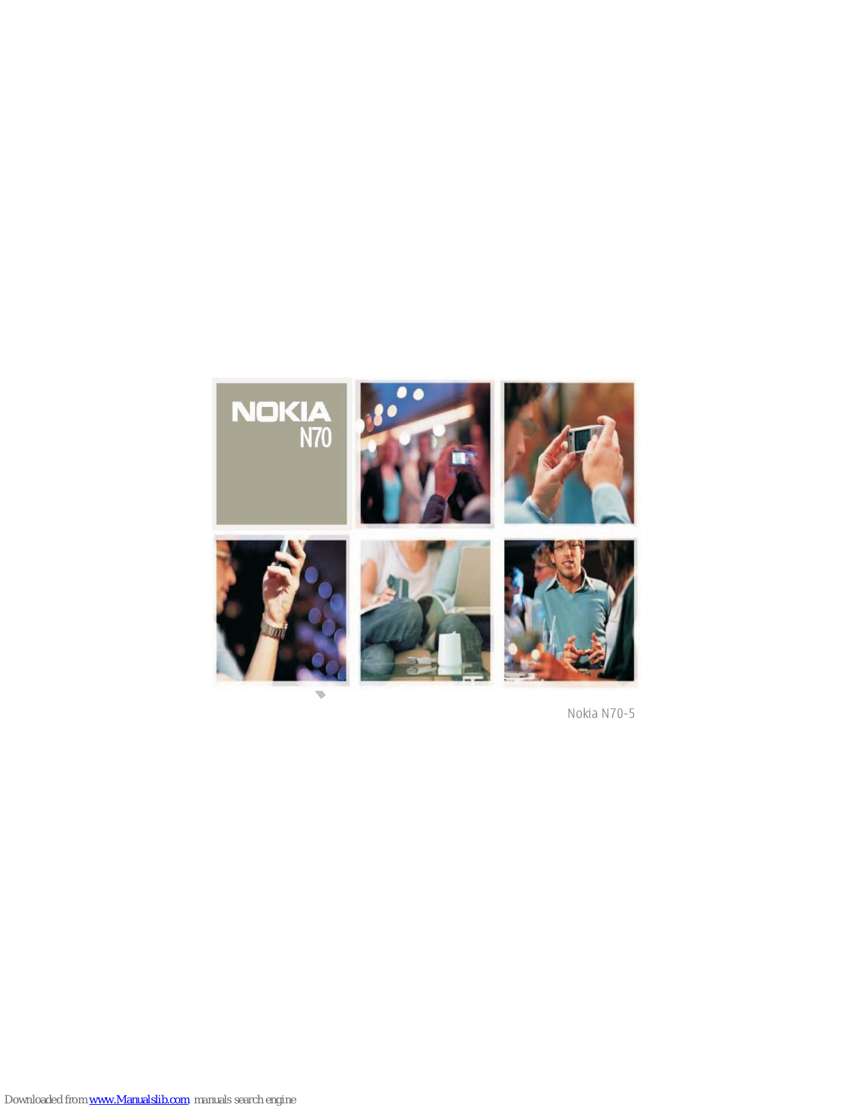 Nokia N70-5 User Manual