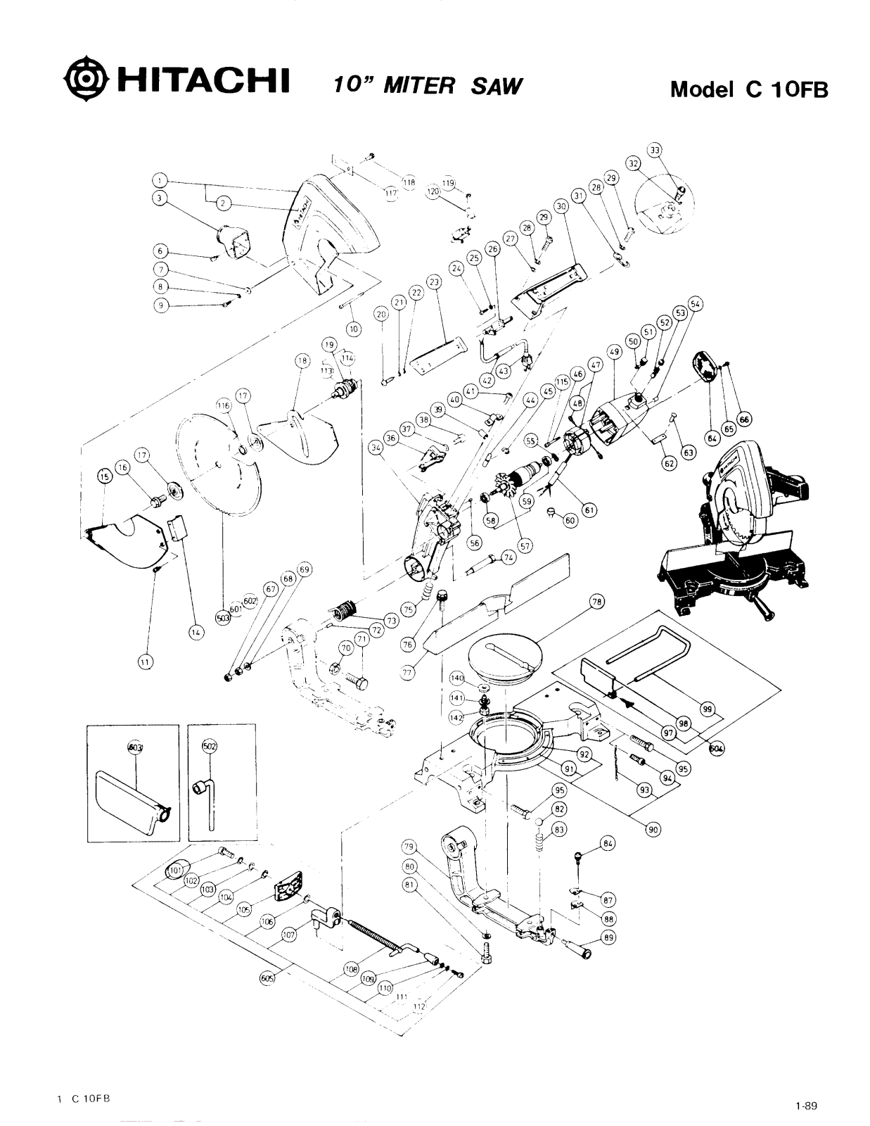 Hitachi C10FB User Manual