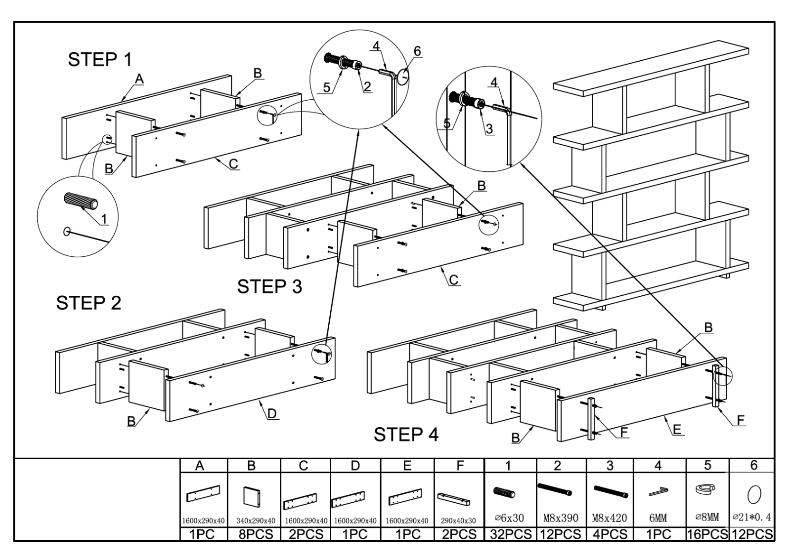 AllModern W004580705 Installation & Assembly - ManualMachine.com