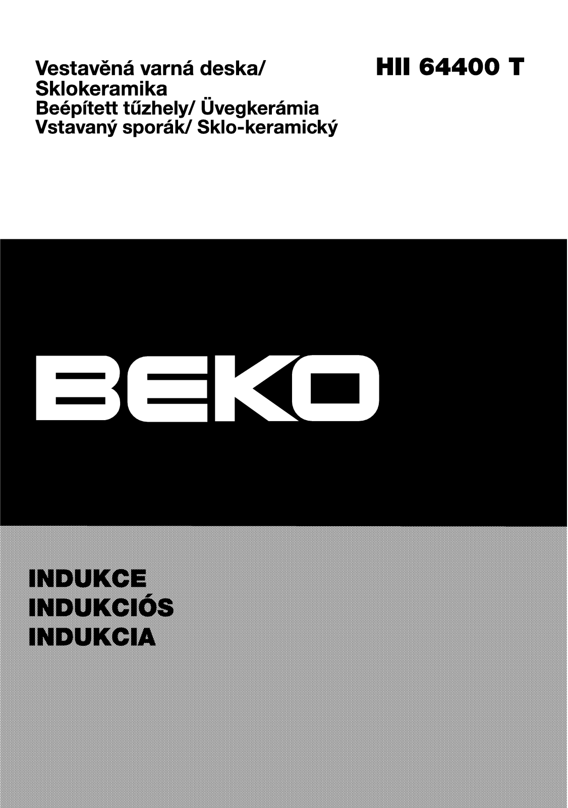 Beko HII 64400 T User Manual