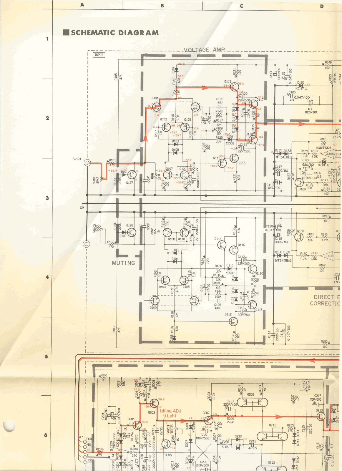 Yamaha MX-2000 Schematic