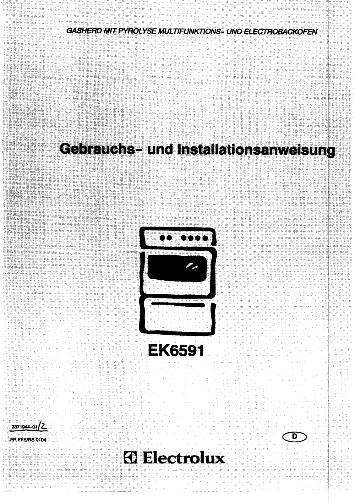 Electrolux EK6591 User Manual