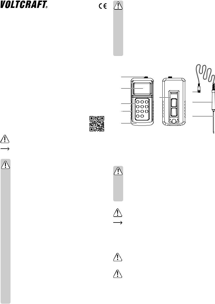 VOLTCRAFT PTM-300 Operation Manual