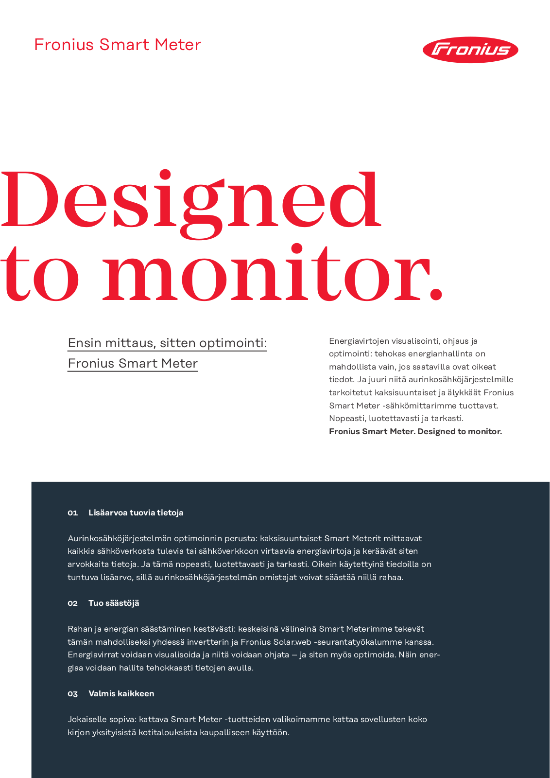 Fronius Smart Meter IP Datasheet - ManualMachine.com