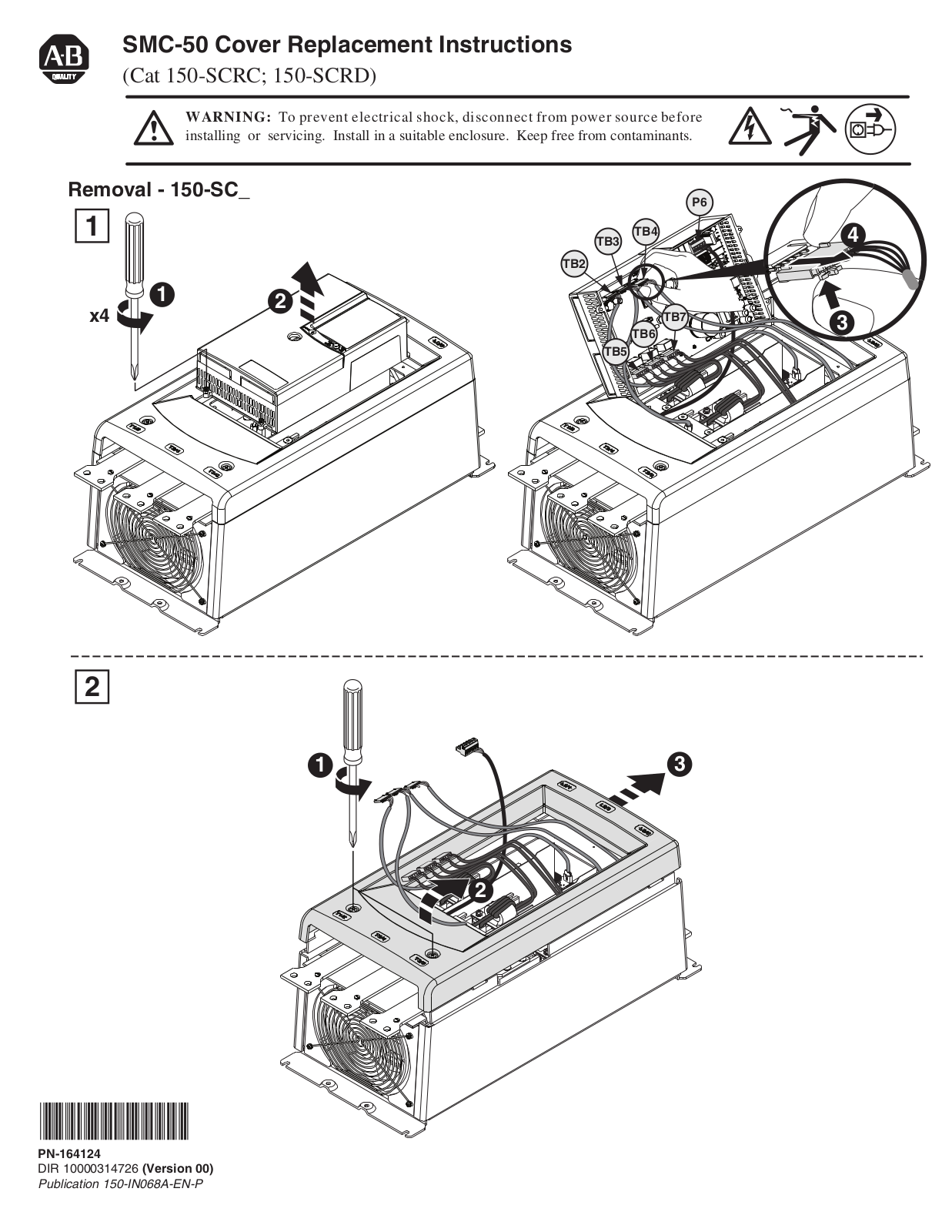 Rockwell Automation 150-SCRC User Manual