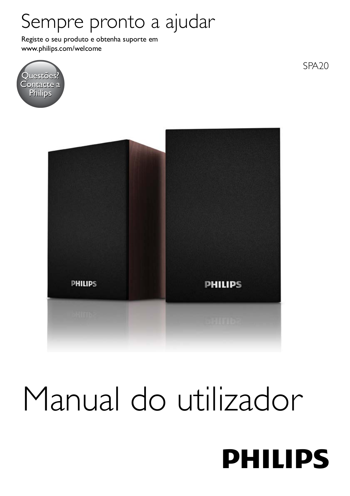 PHILIPS SPA20 User Manual