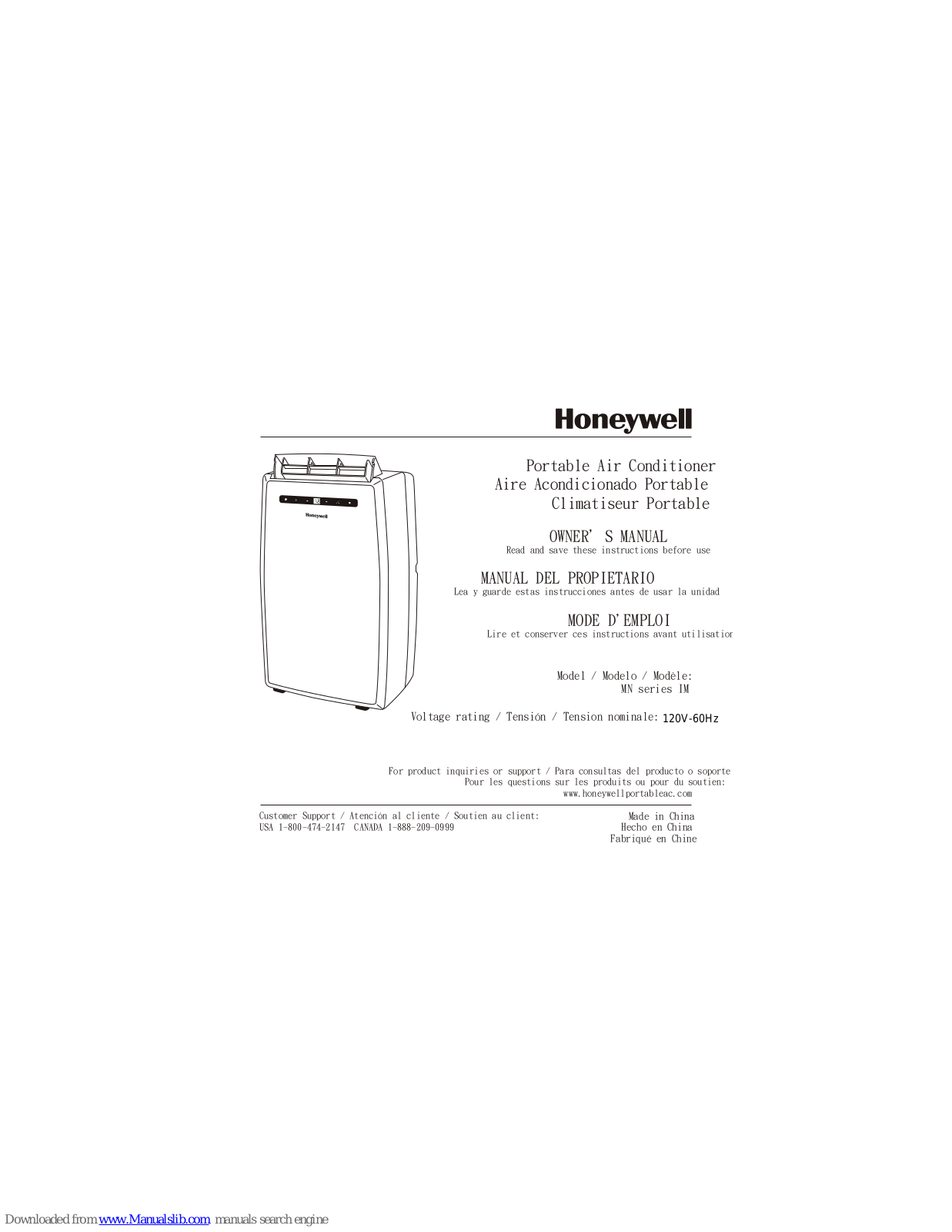 Honeywell MN IM Owner's Manual