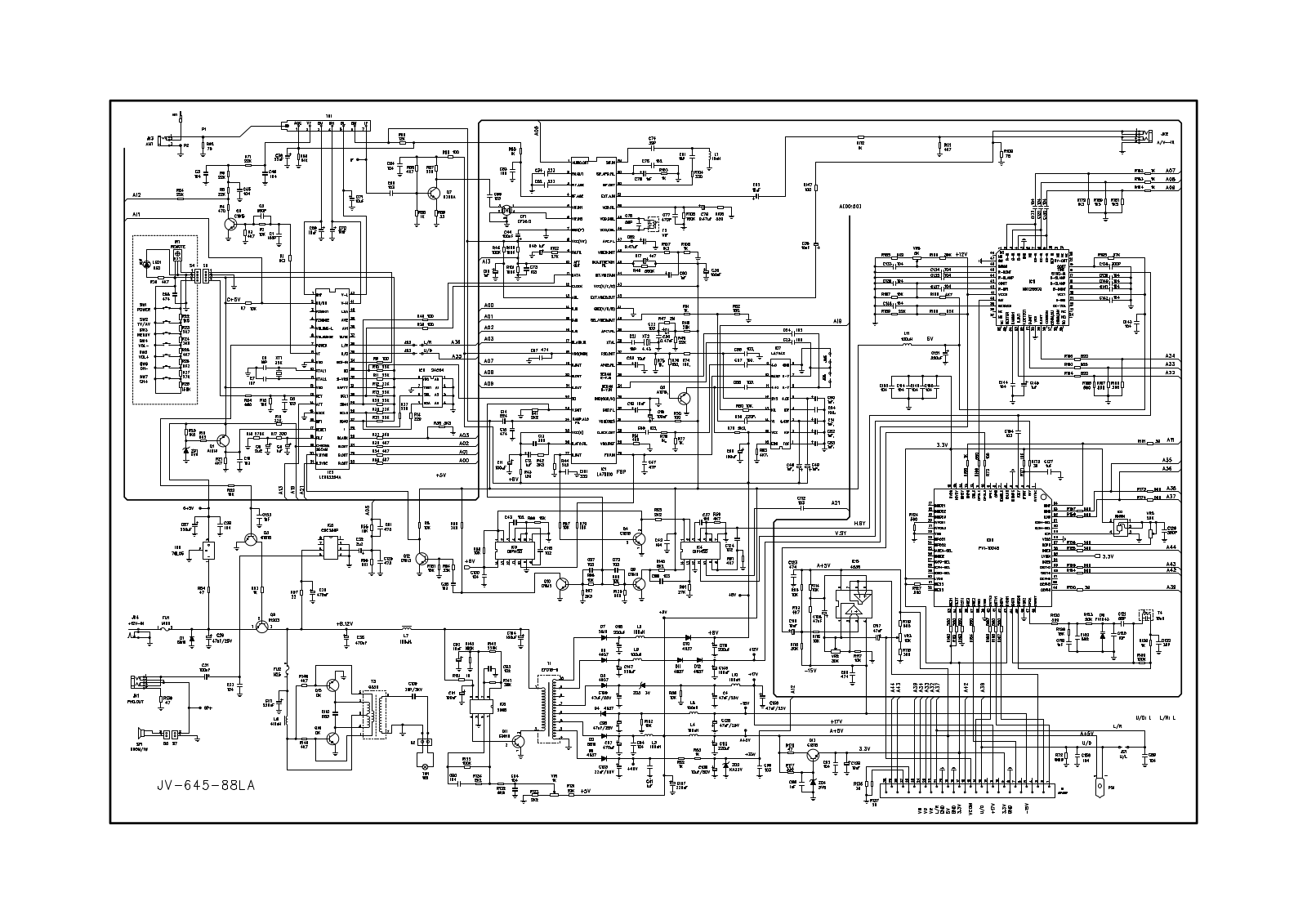 MIYOTA JV-645 Schematic - ManualMachine.com