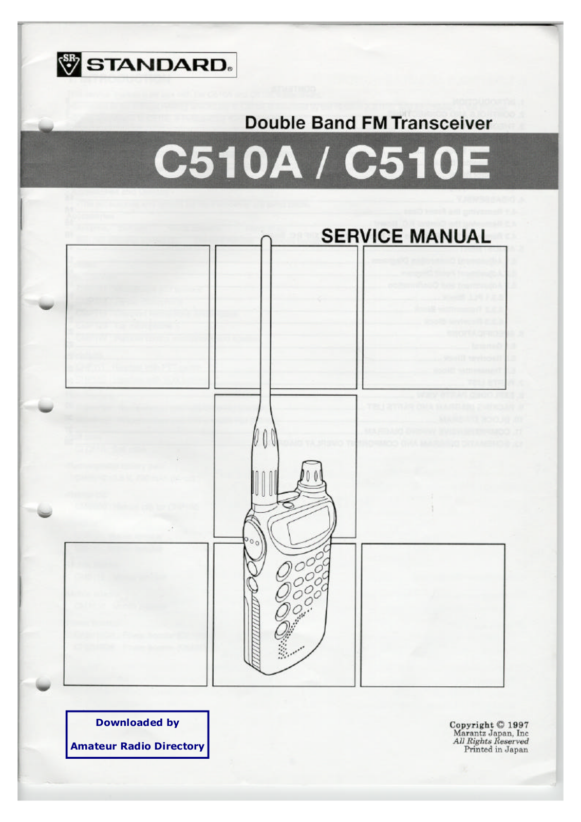 Yaesu С510 User Manual