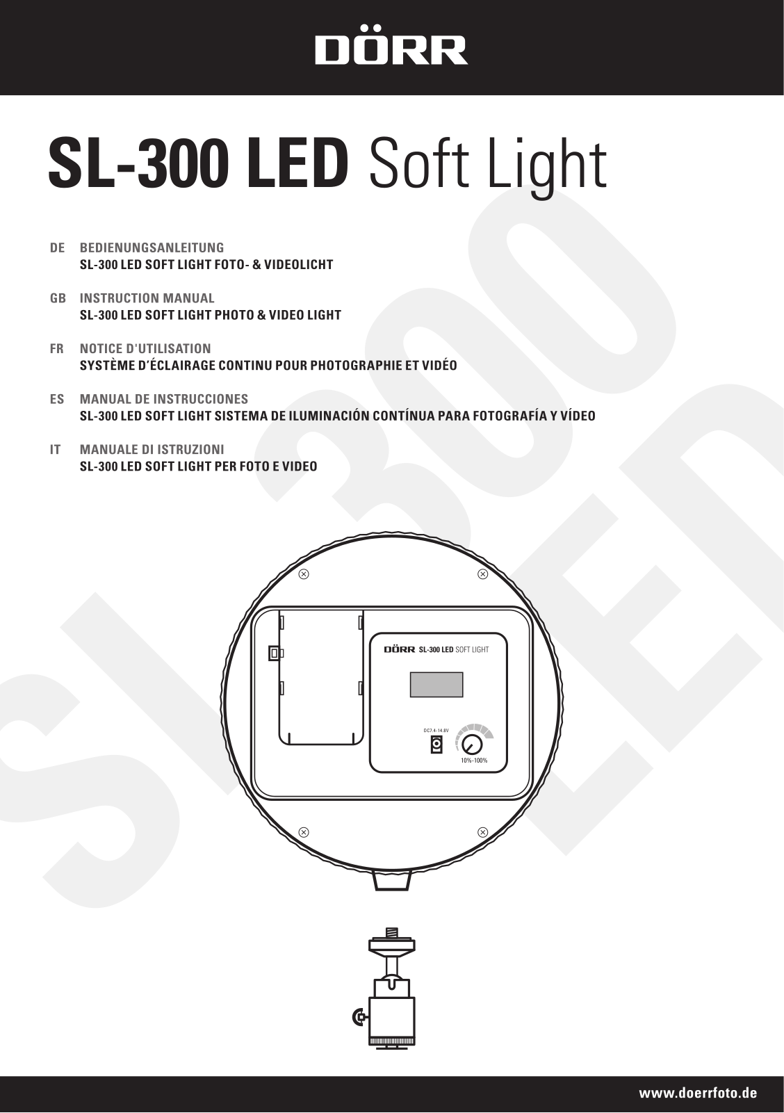 Dörr SL-300 User manual - ManualMachine.com