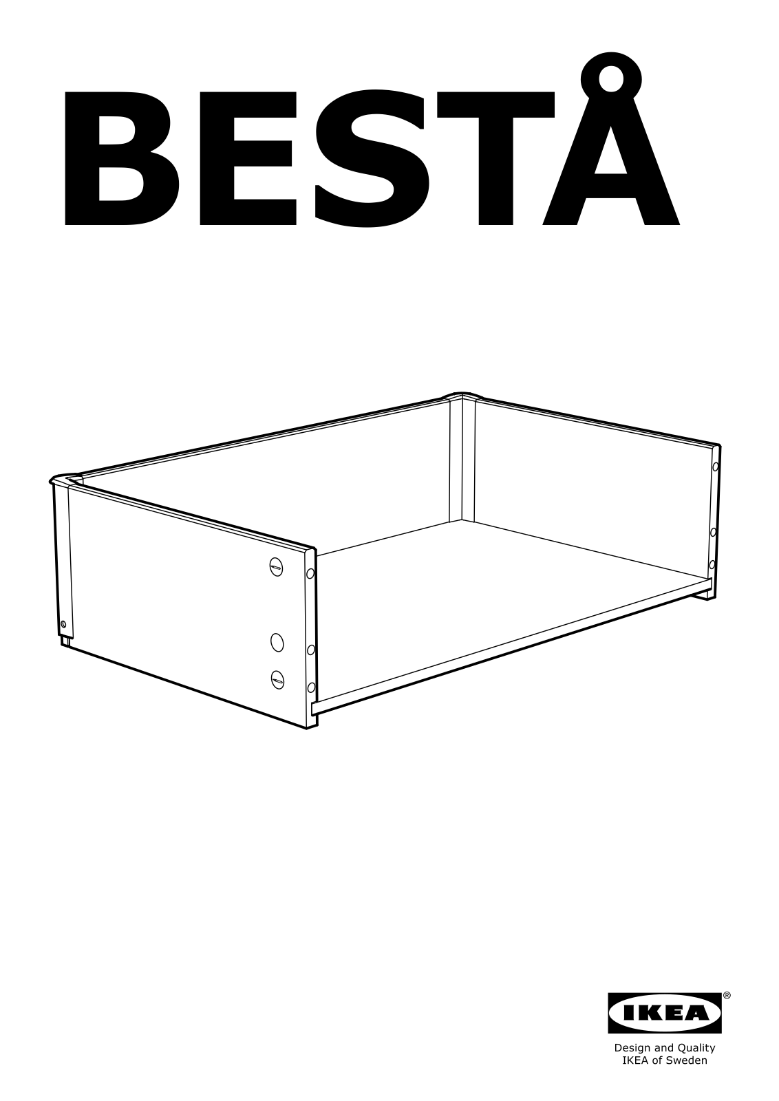 Ikea S39136922, S49086714, S49098552, S49137469, S59062779 Assembly instructions