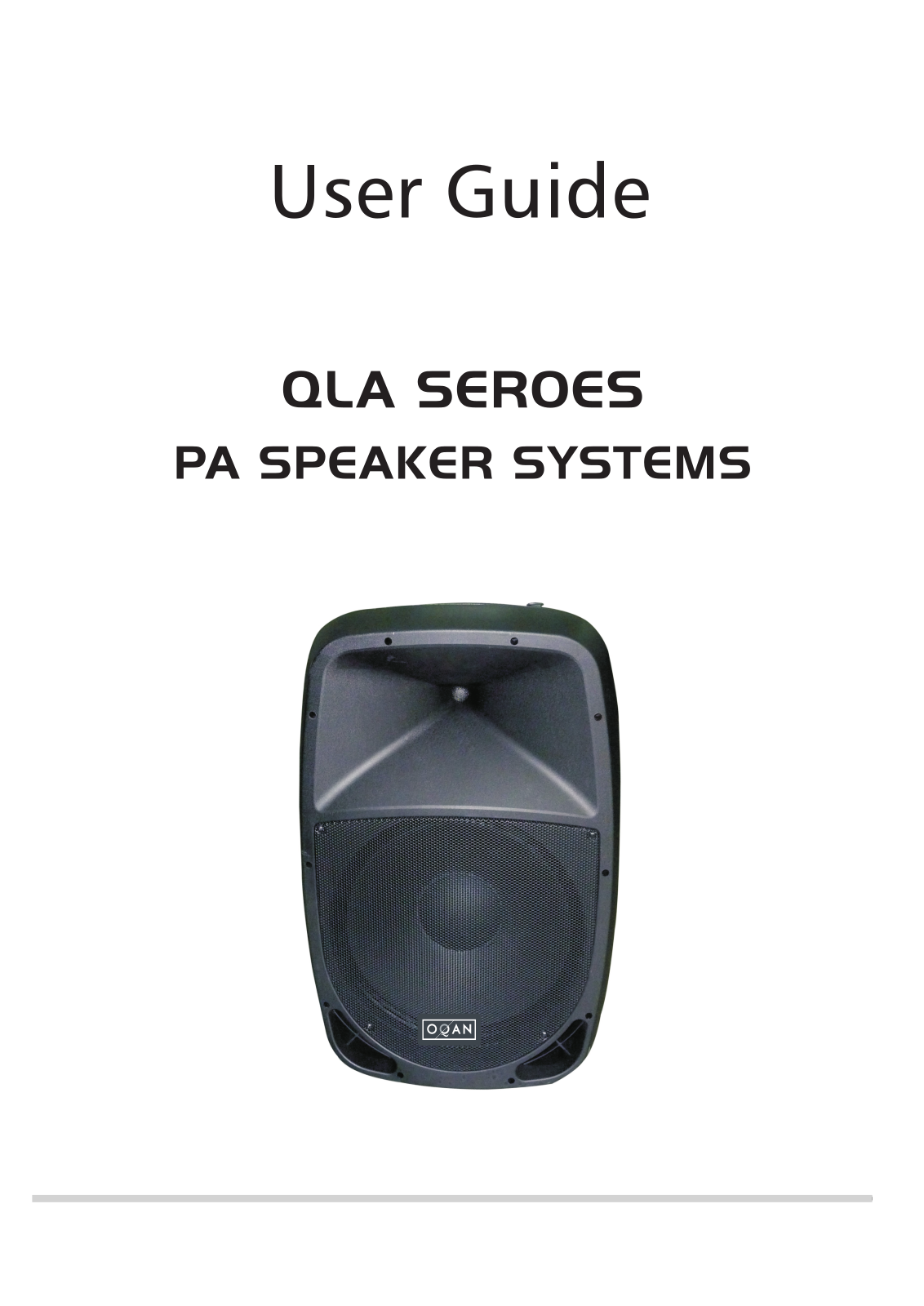 oqan QLA User Manual