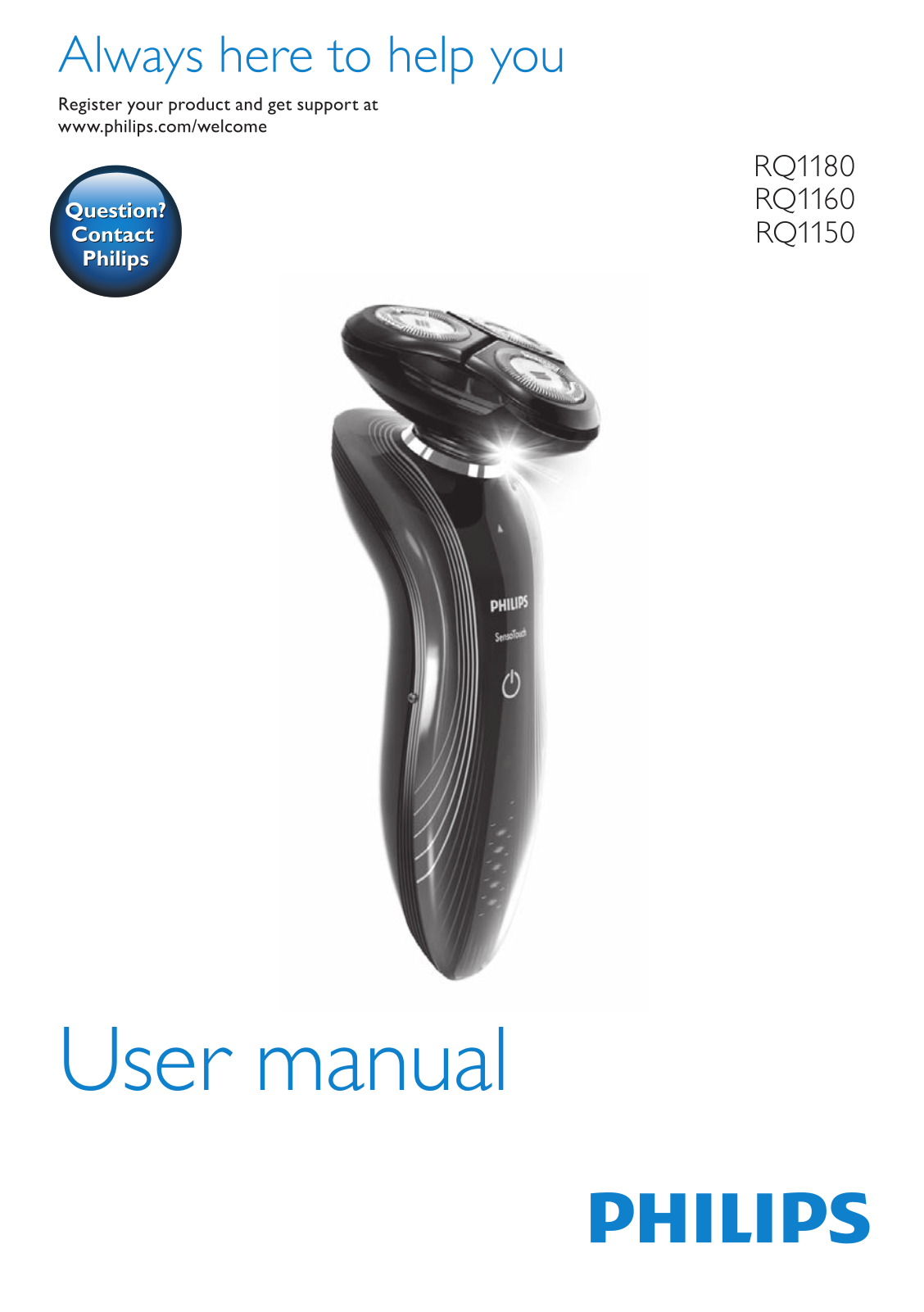 Philips RQ1185CC User Manual