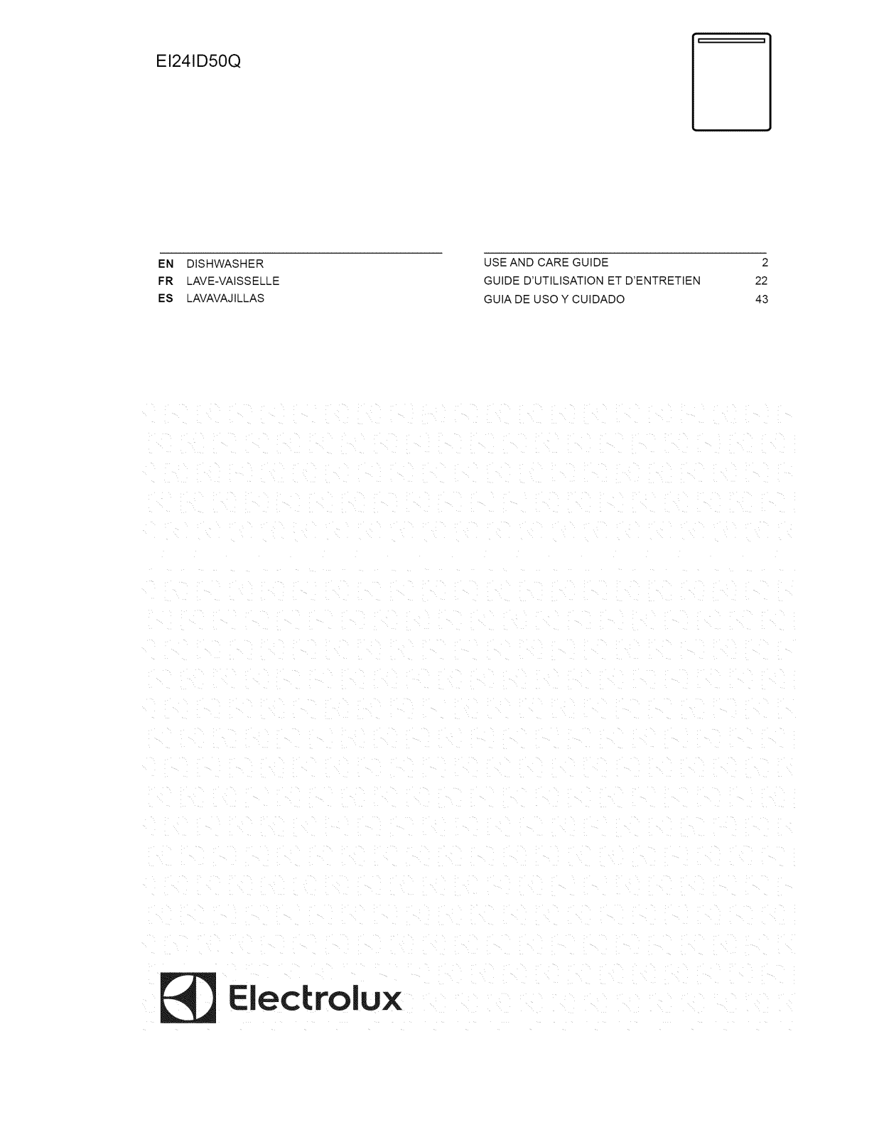 Electrolux EI24ID50QS4B, EI24ID50QS5B Owner’s Manual