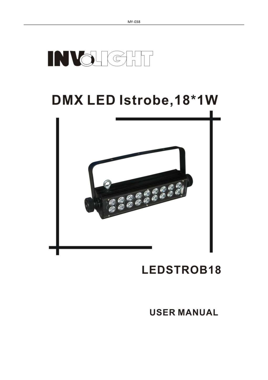 Involight LED Strob18 User Manual