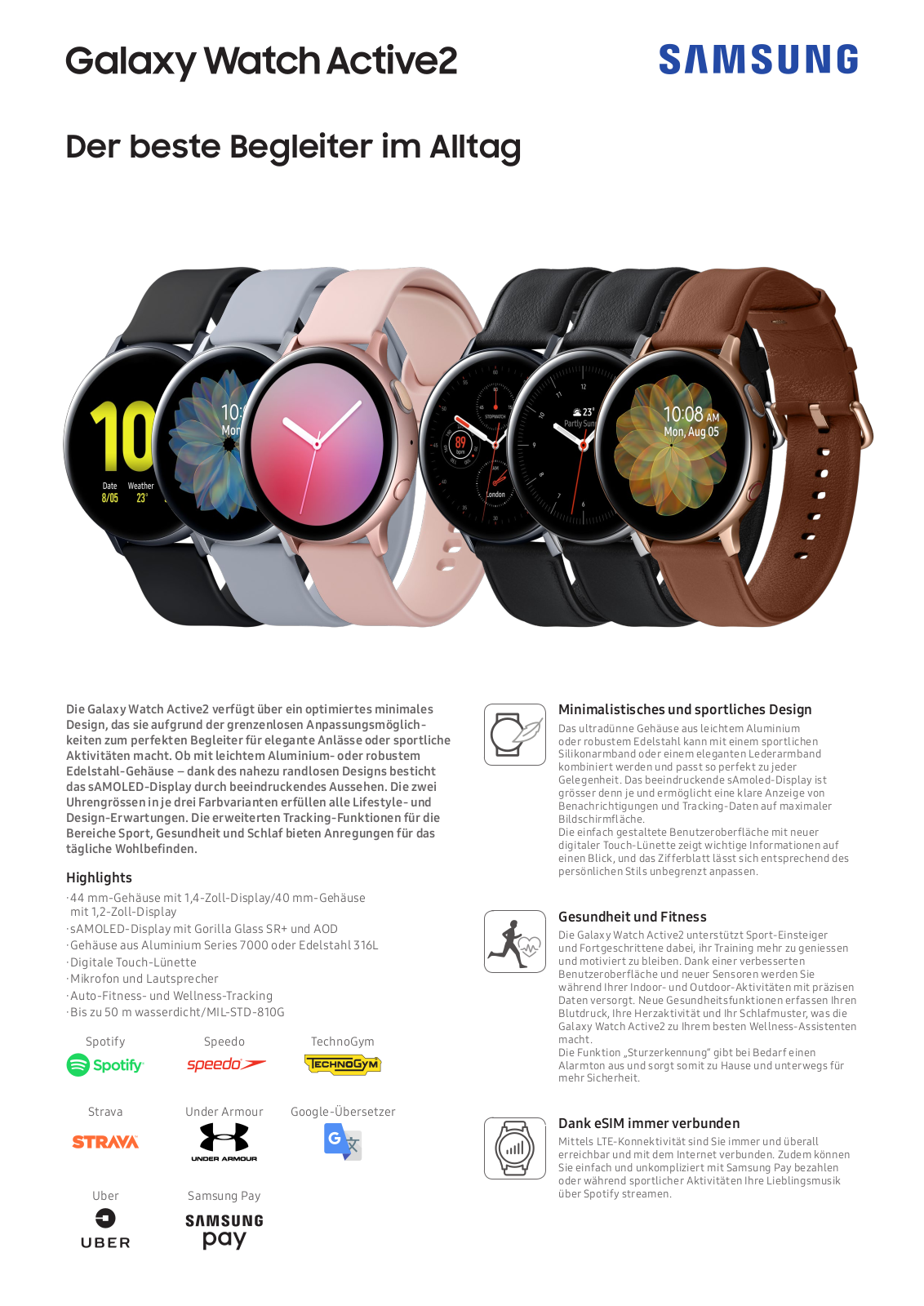 Samsung Galaxy Watch Active2 Service Manual