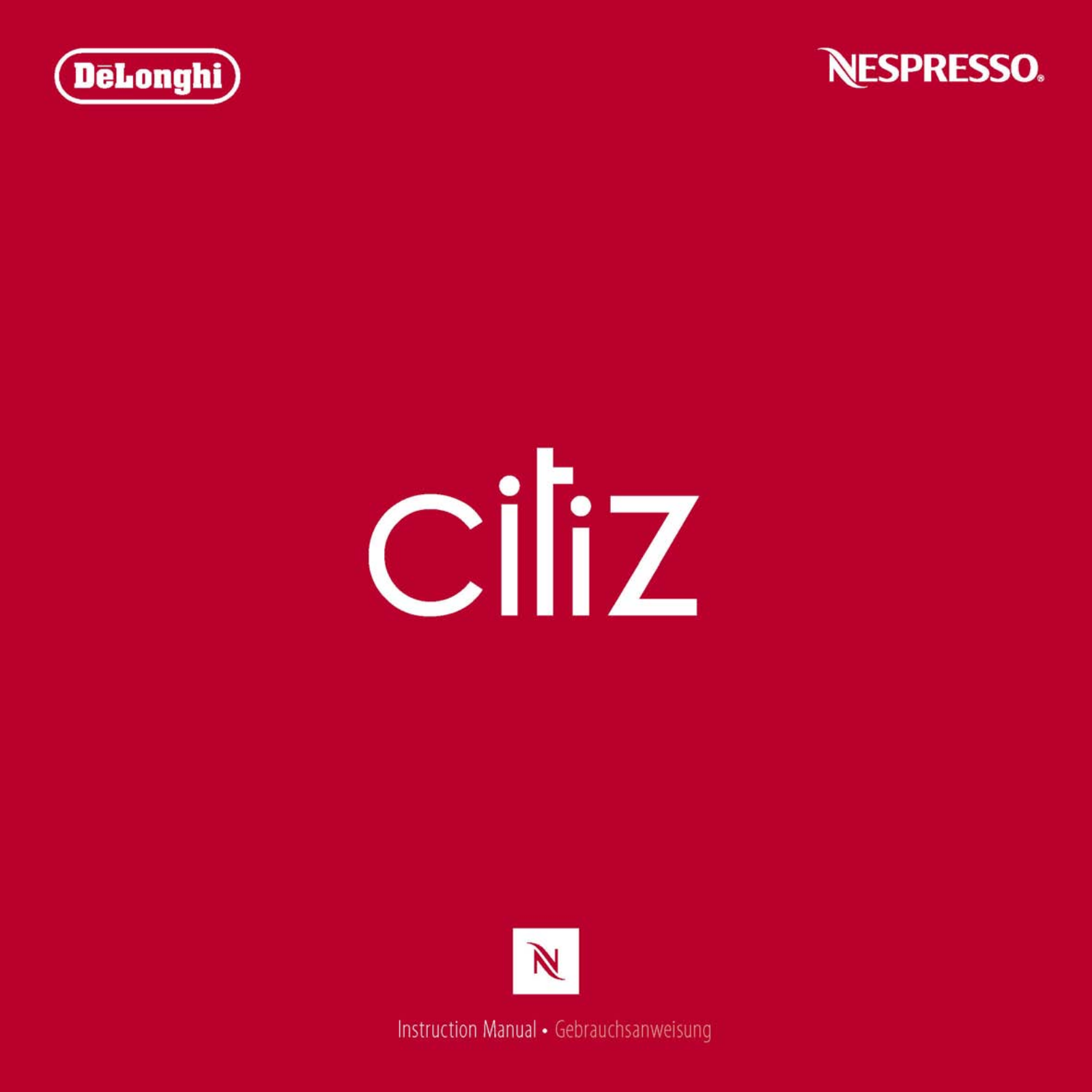 NESPRESSO DELONGHI CITIZ User Manual