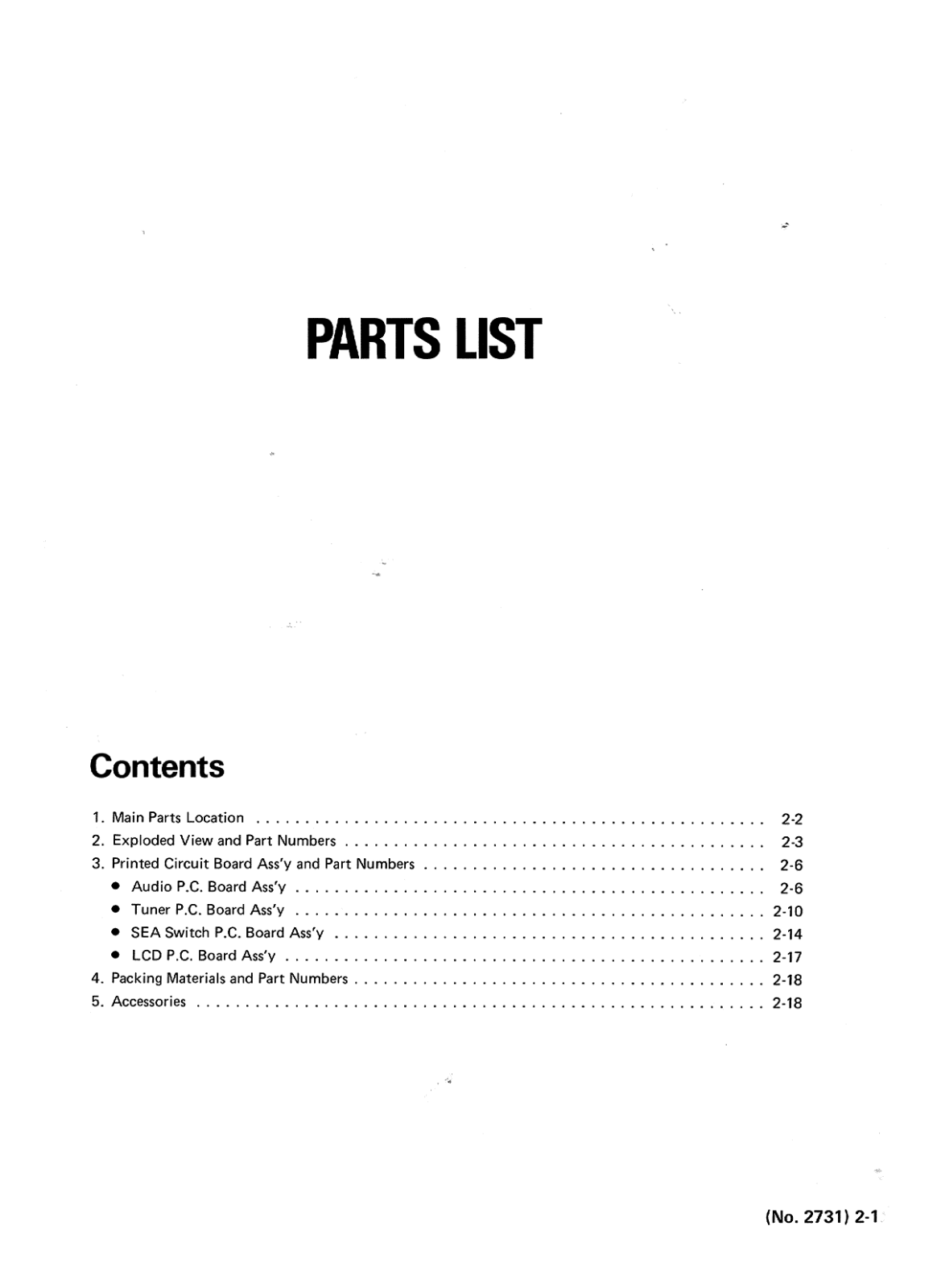 JVC RX-300 Service manual