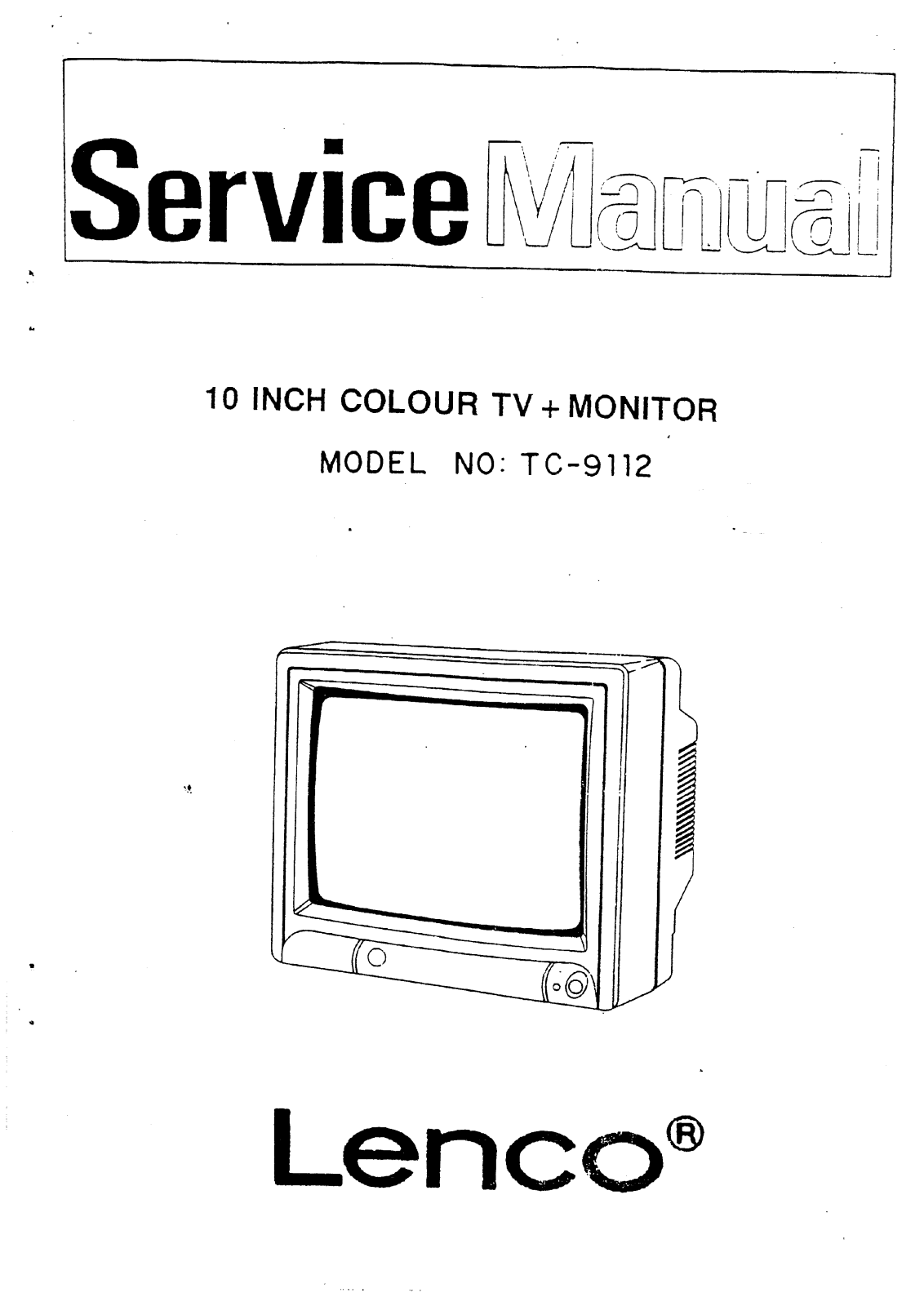 Lenco TC-9112 Schematic