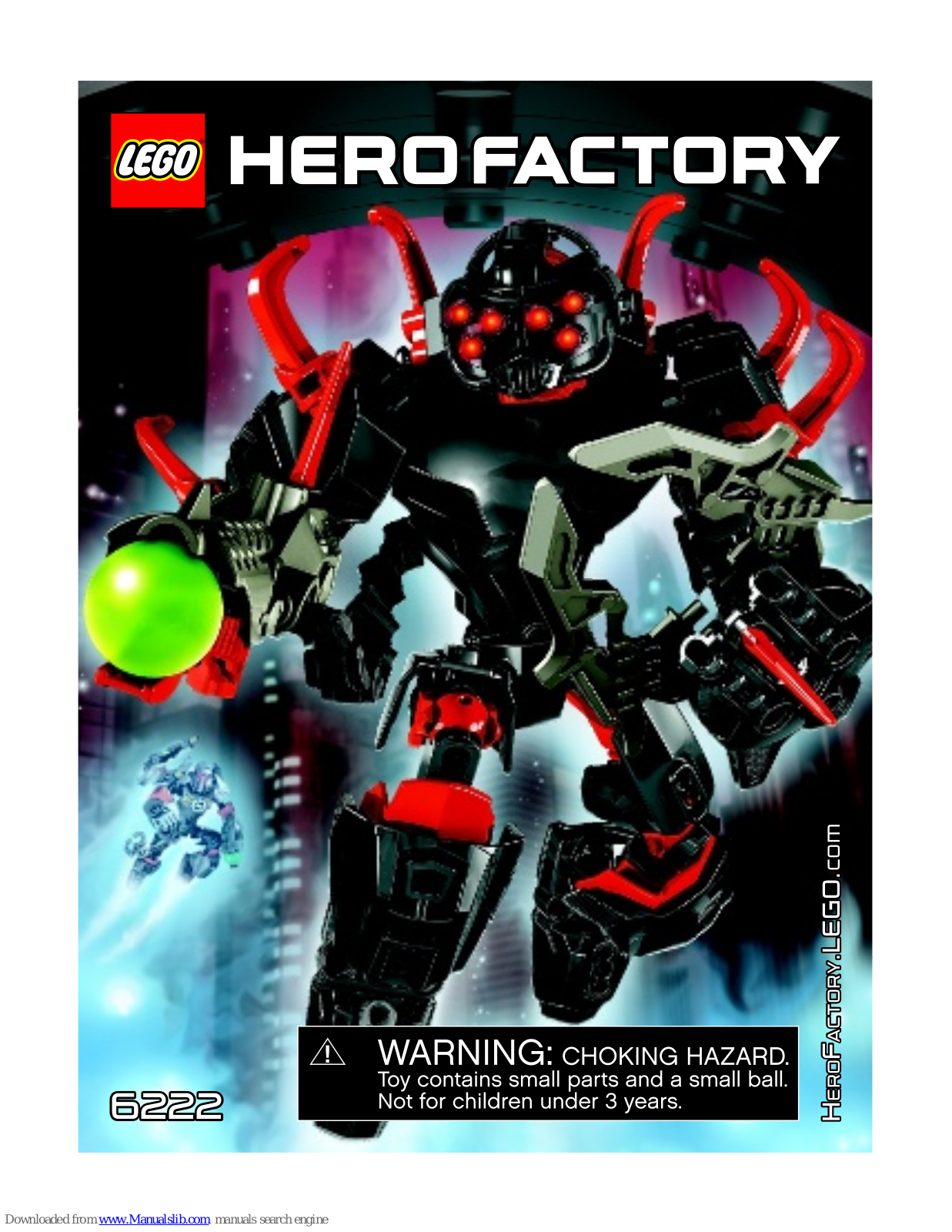 LEGO herofactory 6222 Assembly Manual