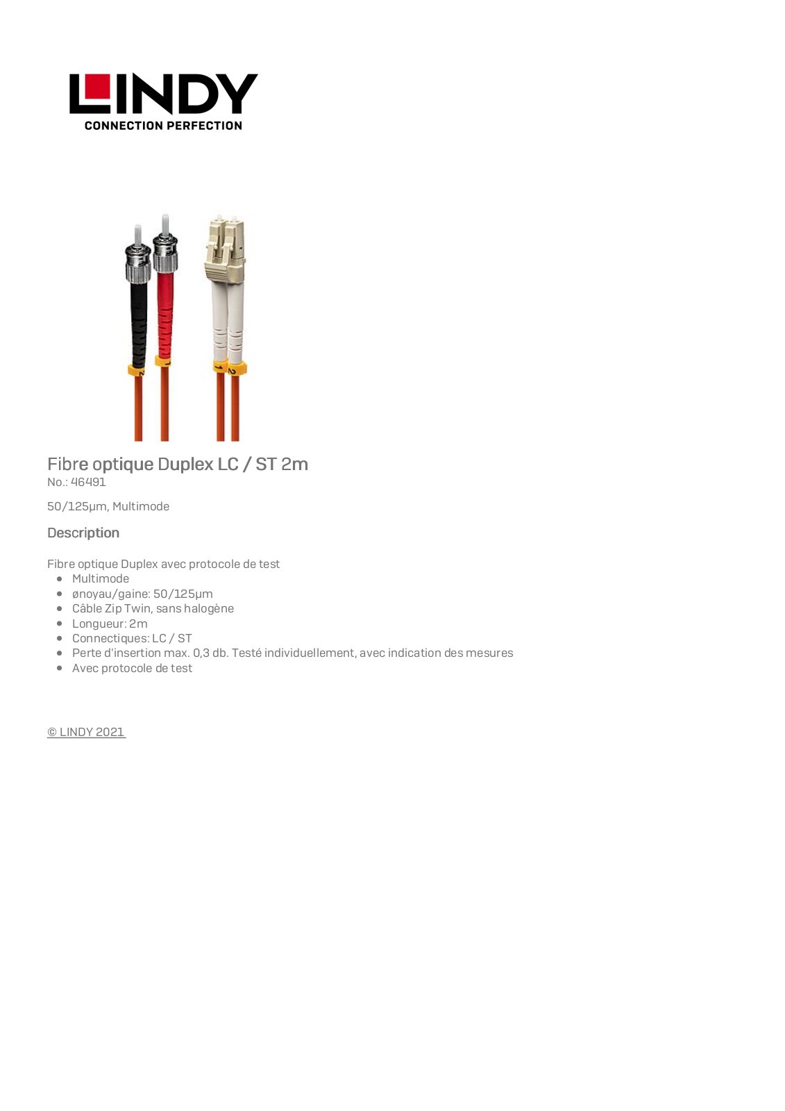 LINDY 46491 Datasheet - ManualMachine.com