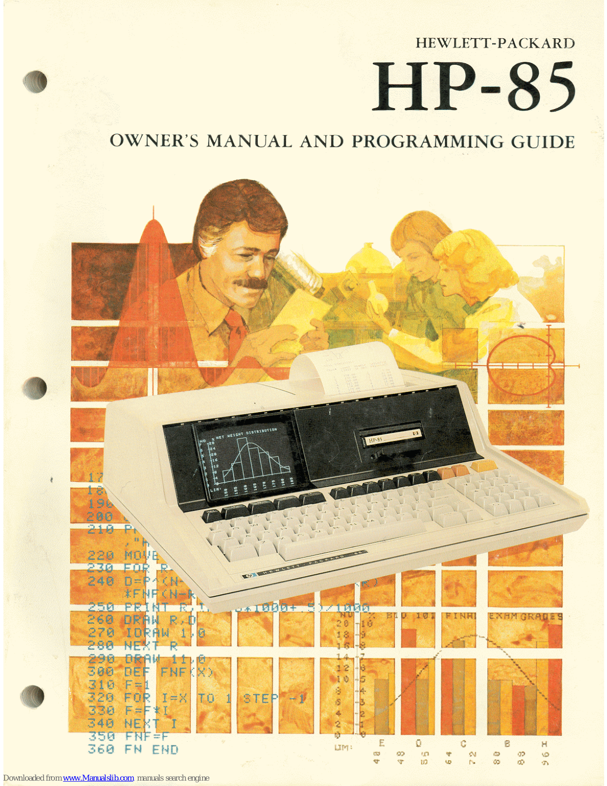 HP 85 User Manual