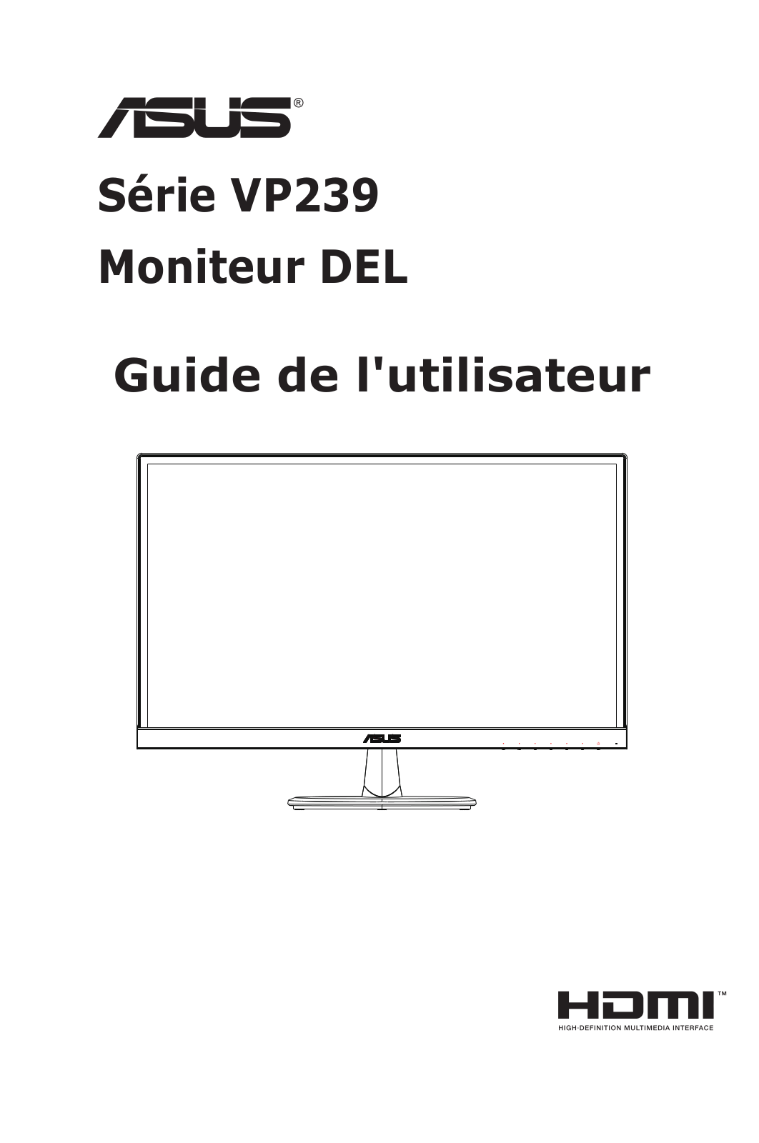 Asus VP239H-P, VP239T, VP239H User’s Manual