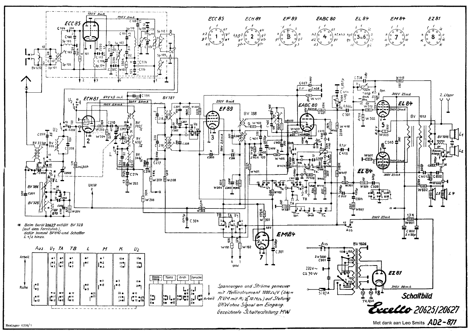 Körting 20625 Schematic