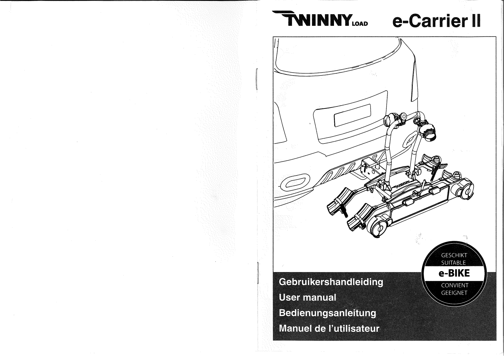 Twinny Load e Carrier II User guide - ManualMachine.com