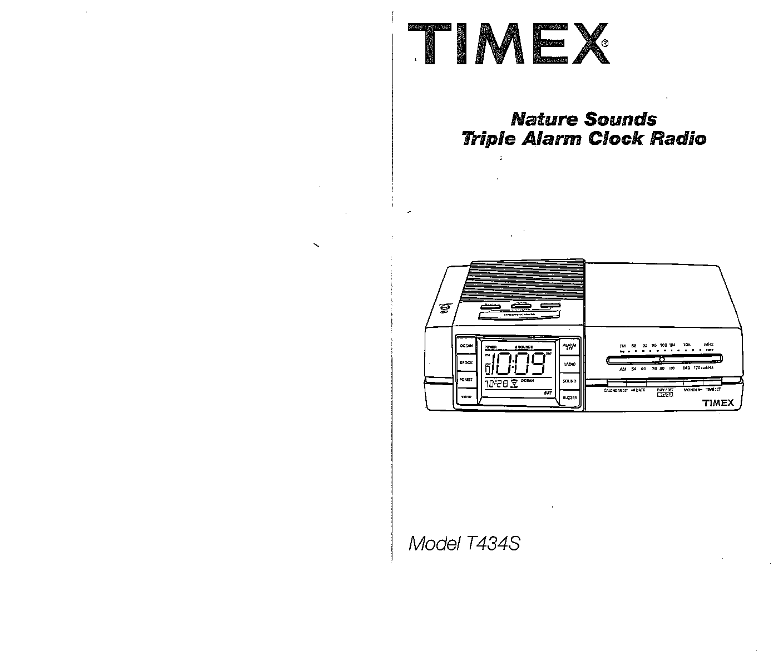 Timex T434 Owner Manual