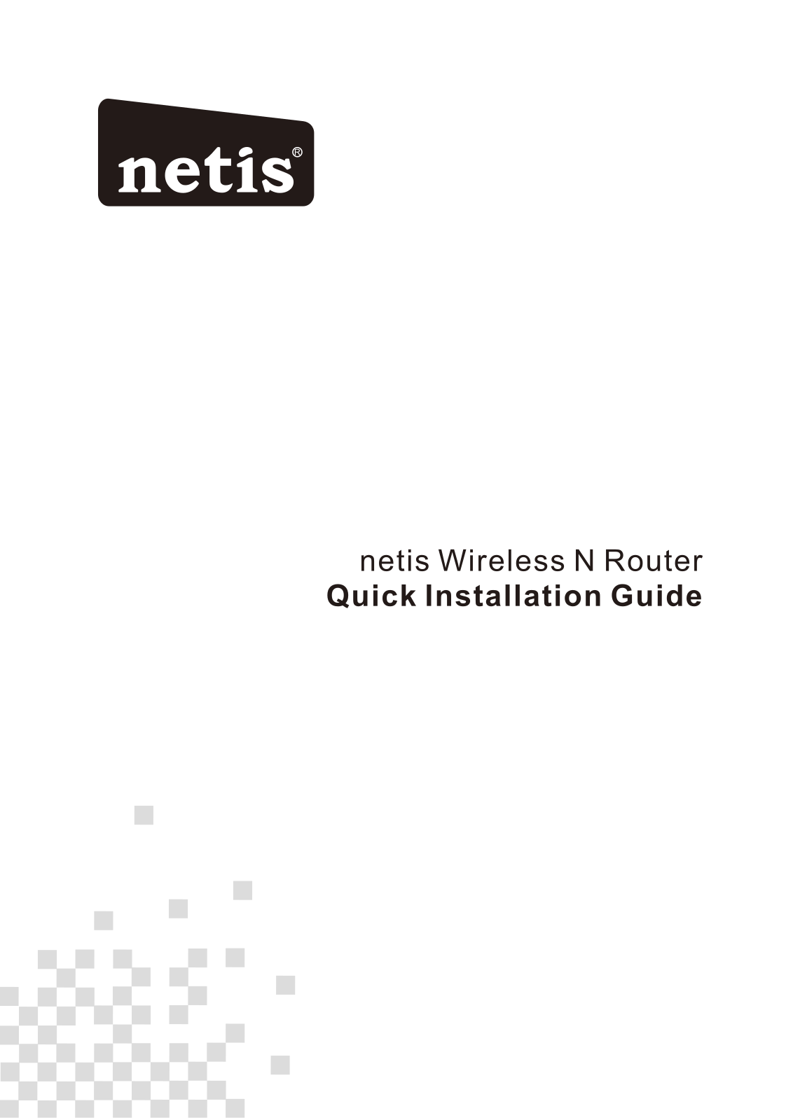 NETIS SYSTEMS WF2411ER User Manual