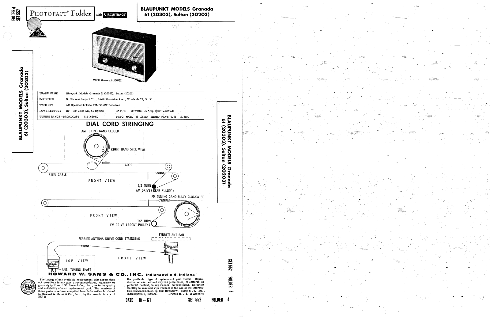 Blaupunkt 20303 schematic