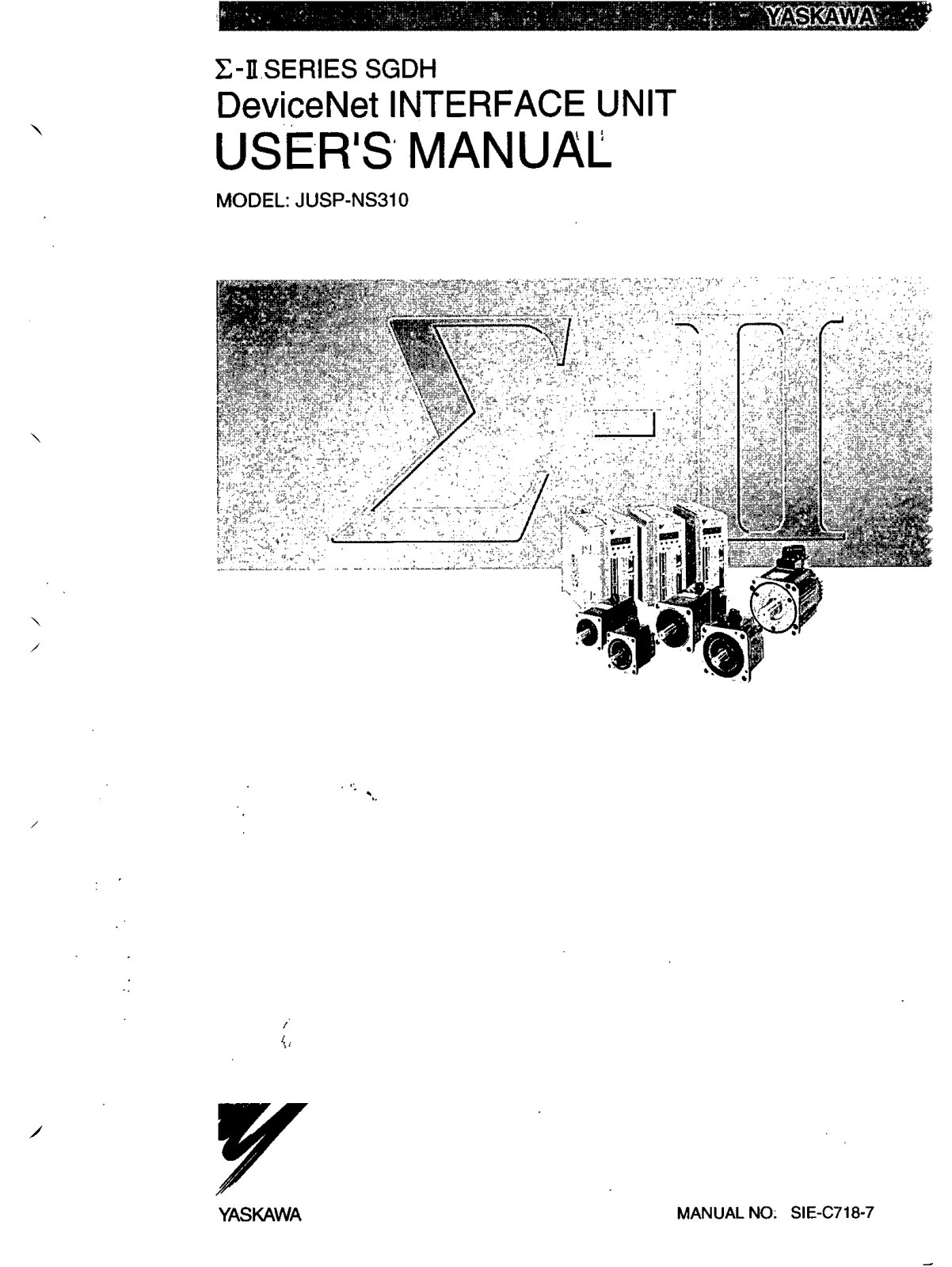 Yaskawa JUSP-NS310 User Manual - ManualMachine.com