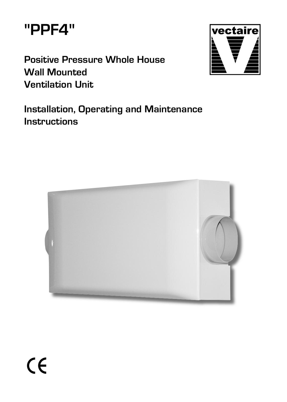 Vectaire PPF4 Installation, Operating And Maintenance Instructions - ManualMachine.com