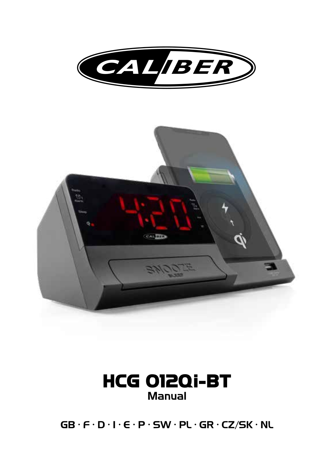 Caliber HCG012QI-BT User manual