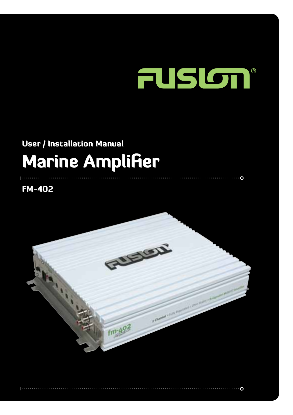 Fusion FM-402 User Manual