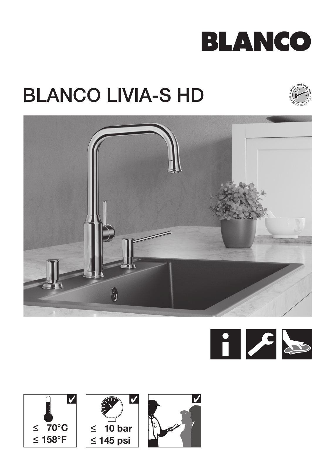 BLANCO LIVIA-S HD User guide - ManualMachine.com