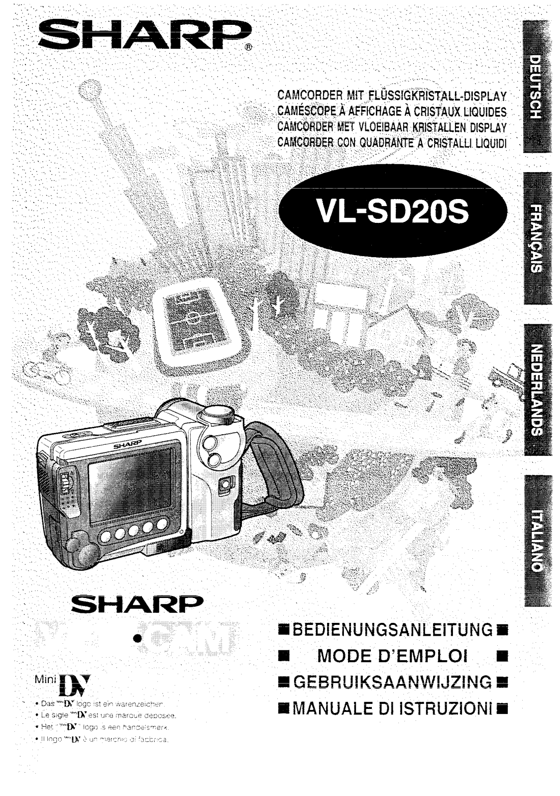 Sharp VLSD20S User Manual