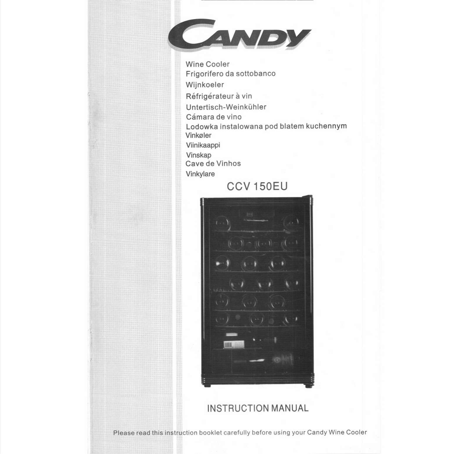 CANDY CCV 150 SKEU User Manual