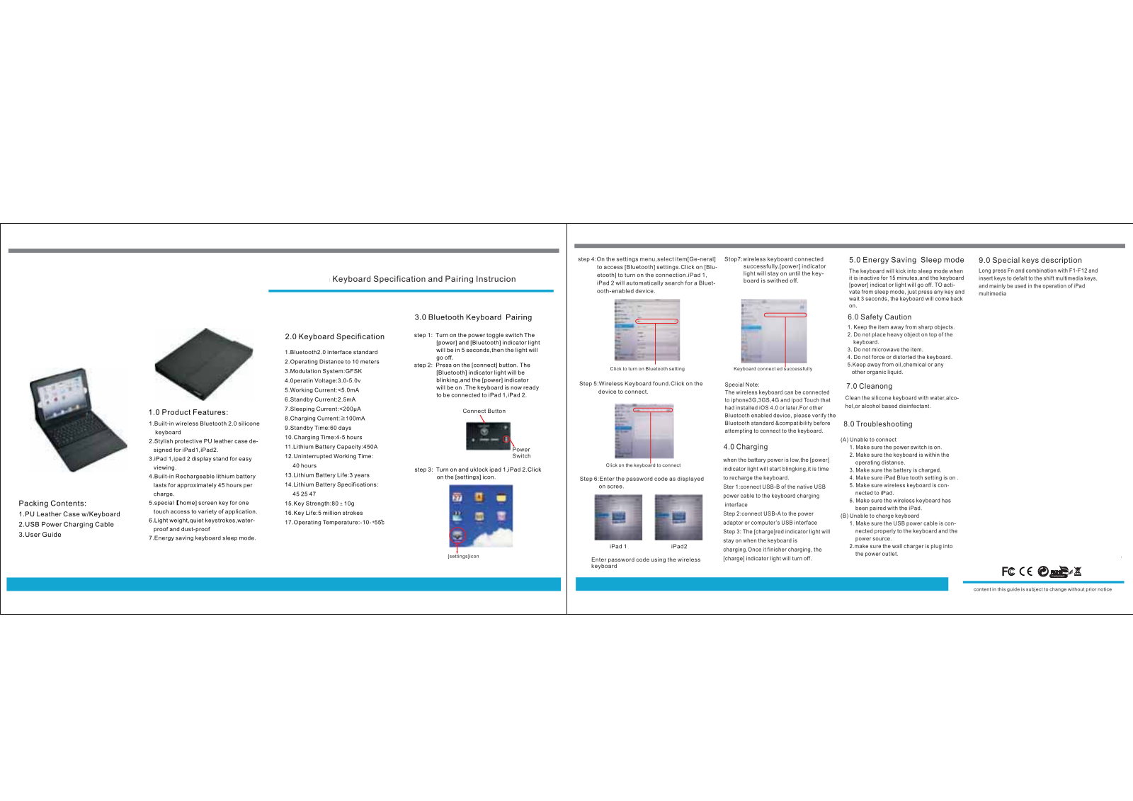 Focuslink Technology FA BK8438SC User Manual - ManualMachine.com