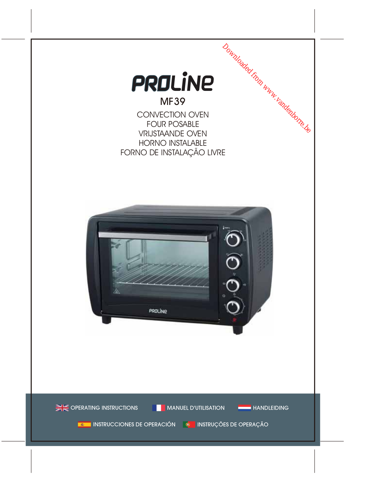 PROLINE MF39 User Manual