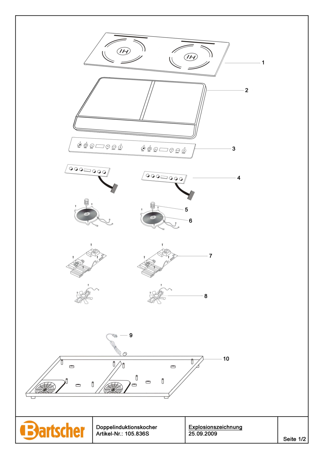 BARTSCHER 105836S-119 User Manual