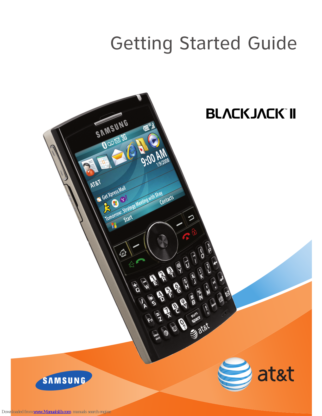 Samsung BLACKJACK II, BLACKJACK 2 Getting Started Manual