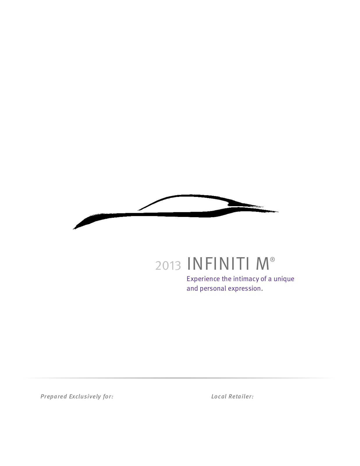 Infiniti M37 2013 User Manual