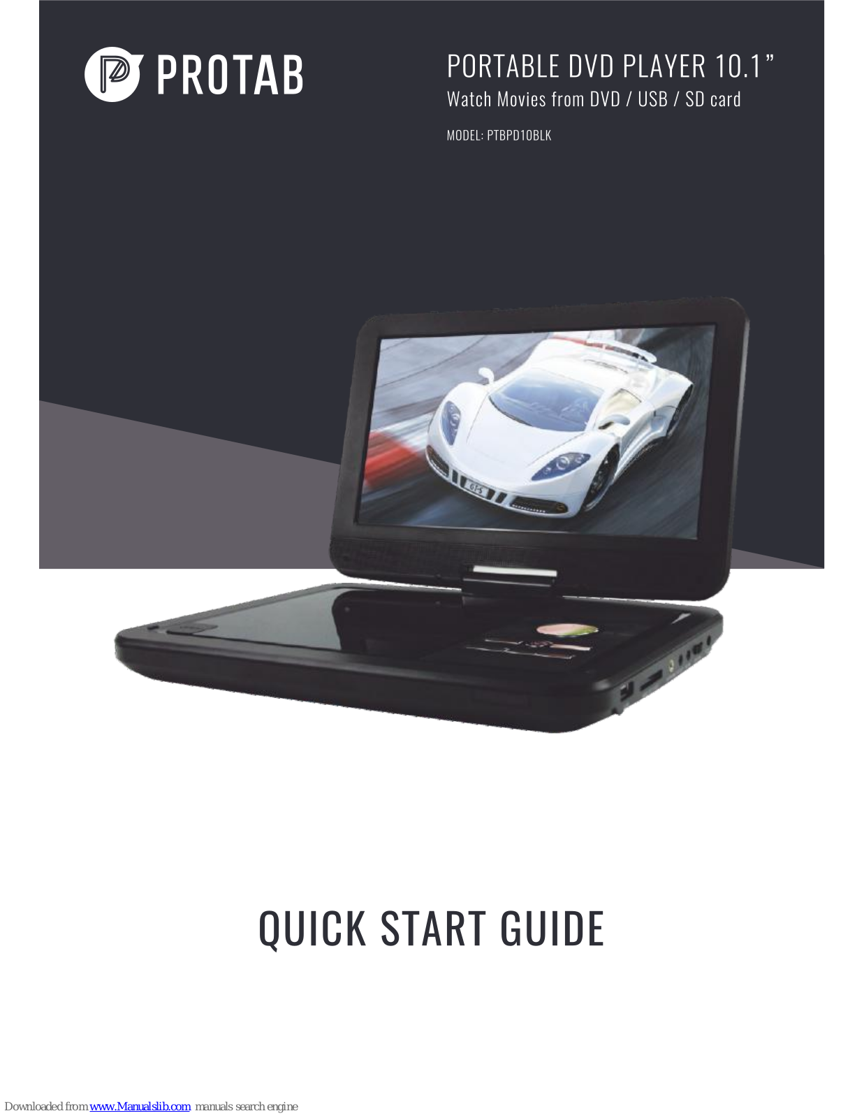 Protab PTBPD10BLK Quick Start Manual - ManualMachine.com